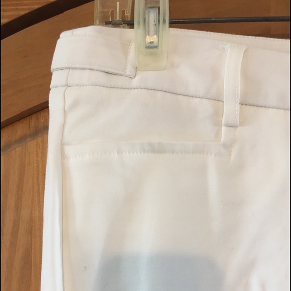 NWT LARRY LEVINE White dress pants Missy size 8 - Picture 3 of 10